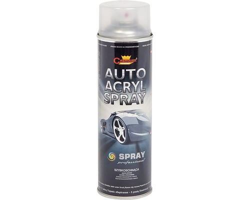 Lac acrilic spray Champion AutoAcryl transparent 500 ml Spray vopsea auto