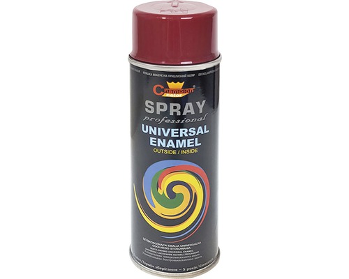 Spray profesional email universal Champion RAL 3004 roșu purpuriu 400 ml