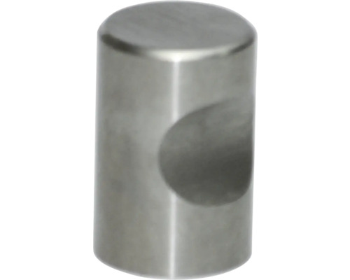 Buton pentru mobilă Ø20x30mm, oțel inox periat
