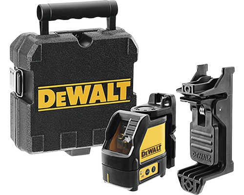 Laser cu linii DeWalt cu cutie de transport și suport