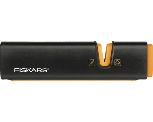 Dispozitiv pentru ascuțirea topoarelor și cuțitelor FISKARS X-sharp