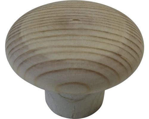 Buton pentru mobilă Ø40mm, lemn pin