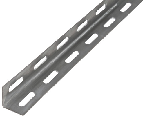 Cornier metalic perforat Alberts 27x27x1,5 mm, lungime 1m Cornier metalic perforat pentru constructii