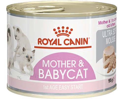 Hrană umedă pentru pisici Royal Canin FHN Babycat Instinctive, 195 g