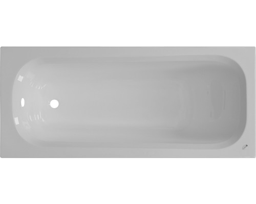 Cadă de baie dreptunghiulară Belform Nordica 70x170x39 cm acril alb 27CB0010 Cadă de baie dreptunghiulară, vedere de sus