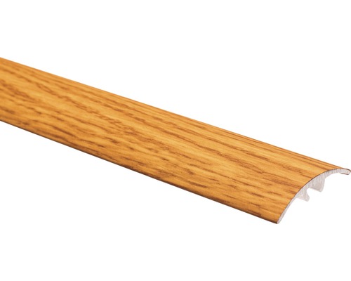 Profil de trecere SKANDOR aluminiu 2700x30x5 mm stejar Profil de tranziție cu decor de lemn