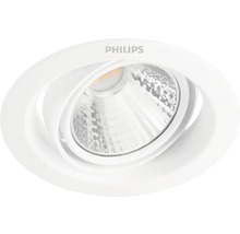 Spot LED încastrat Pomeron 5W 350 lumeni, 4000K variabil, Ø90 mm, alb
