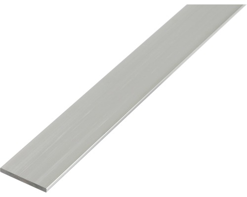 Platbandă aluminiu Alberts 40x3 mm, lungime 2m, eloxat