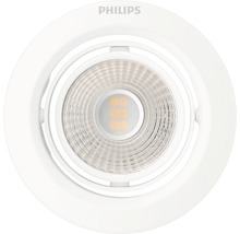 Spot LED încastrat Pomeron 5W 350 lumeni, 4000K variabil, Ø90 mm, alb