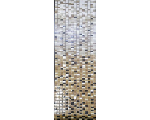 Mozaic piscină sticlă JB-04 mix bej, 8 buc, 30x30 cm