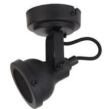 Spot negru de tavan pentru iluminat interior