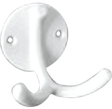 Cârlig pentru haine din metal cu placă de montare rotundă