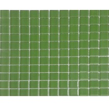 Mozaic piscină sticlă S54 verde 30x30 cm