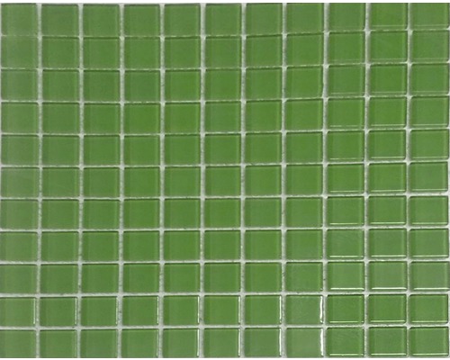 Mozaic piscină sticlă S54 verde 30x30 cm