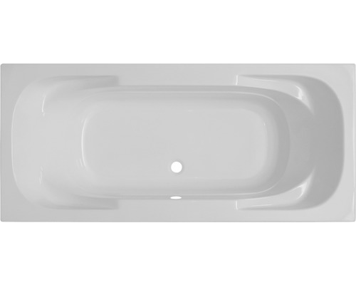Cadă de baie dreptunghiulară Belform Bella 80x180x62 cm acril alb 27CB0030 Cadă de baie rectangulară de sus