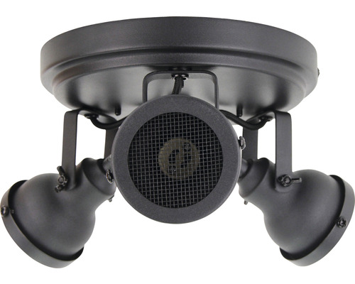 Lumină de plafon cu trei spoturi