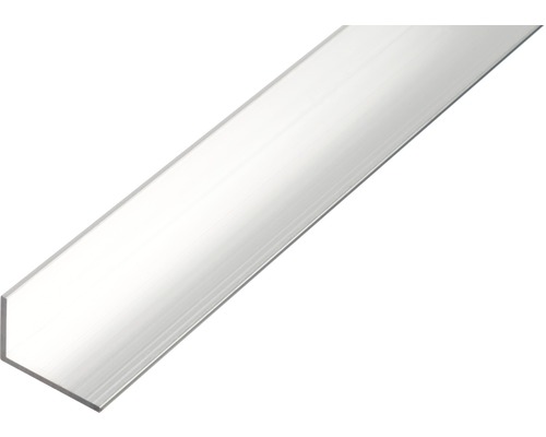 Cornier aluminiu Alberts 40x20x2 mm, lungime 2m