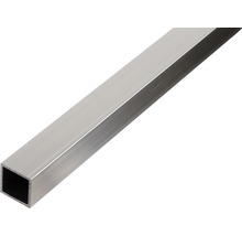 Țeavă aluminiu pătrată Alberts 10x10x1 mm, lungime 1m-thumb-0