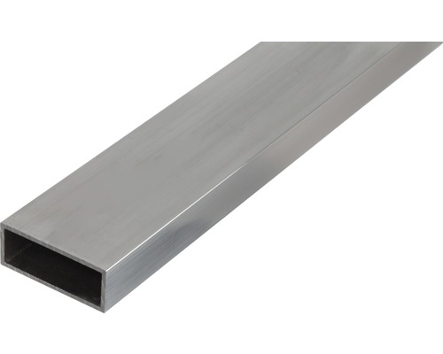 Țeavă aluminiu rectangulară Alberts 50x20x2 mm, lungime 1m-0