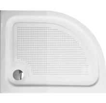 Cădiță de duș asimetrică Belform Cubo 70x110x15 cm acril alb dreapta 27CB0082-thumb-0