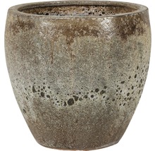 Ghiveci plante 'Melbourne', ceramică, Ø 50 cm, h 42 cm maro antichizat-thumb-0