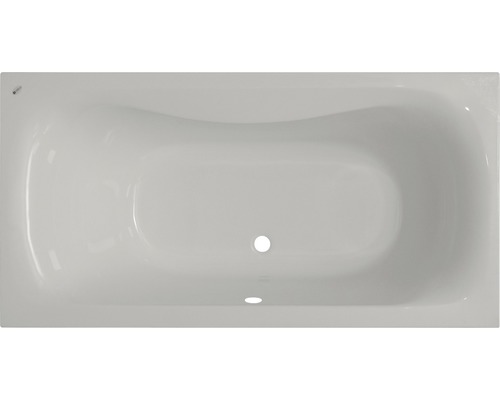 Cadă de baie dreptunghiulară Belform Emotion 90x180x62 cm acril alb 27CB0378 Cadă de baie rectangulară din acril sanitar