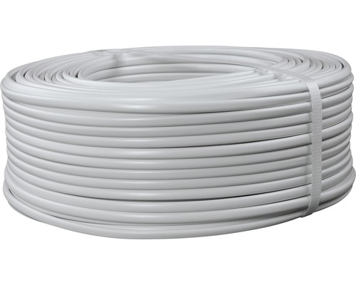 Rolă de tuburi din plastic alb pentru instalații sanitare
