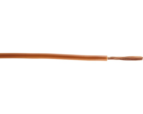 Conductor MYF (H07V-K) 2,5mm² maro, inel 100m Șnur împletit