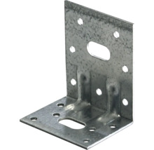 Conector unghiular metalic cu găuri pentru fixare