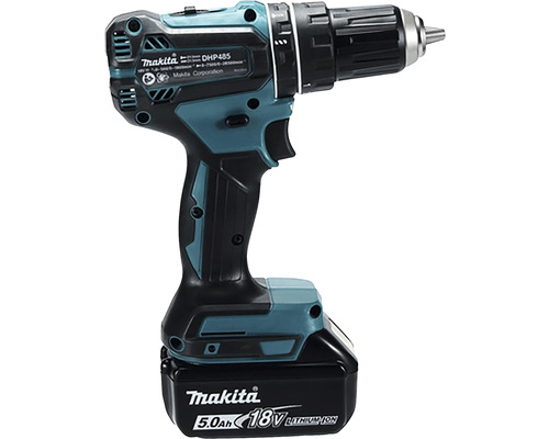 Mașină de găurit și înșurubat cu impact, cu acumulator Makita, cu baterie litiu-ion de 18 volți