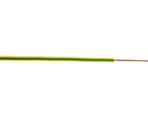 Conductor FY (H07V-U) 1,5mm² verde/galben, inel 50m Cablu electric cu conductor de protecție