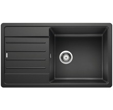 Chiuvetă neagră cu picurător pentru bucătărie