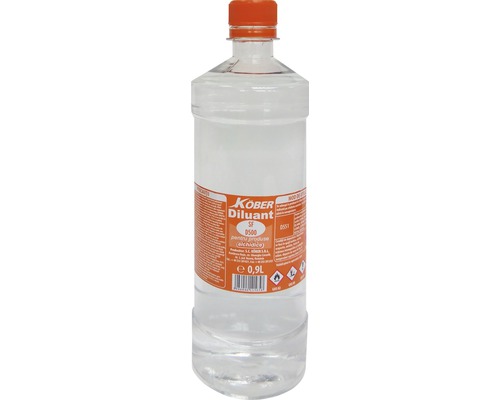 Diluant pentru produse alchidice Köber 0,9 l Diluant Köber SF D500 într-o sticlă de 0,9 litri