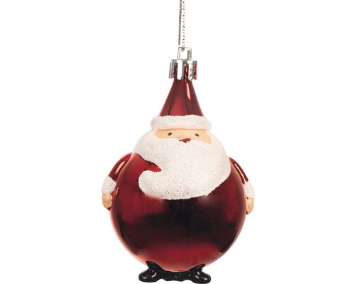 Ornament de Crăciun Moș Crăciun ca glob de Crăciun