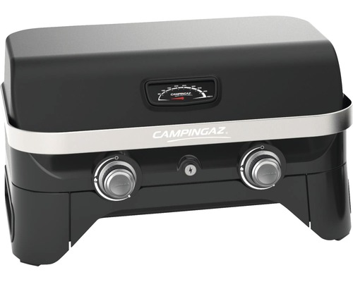 Grătar Campingaz cu afișaj de temperatură și două regulatoare