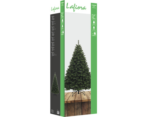 Ambalaj al unui brad de Crăciun Lafiora pentru interior cu o înălțime de 185 centimetri