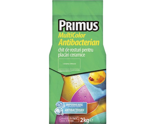 Chit pentru rosturi Primus Multicolor antibacterian B27 Pirate black 2 kg
