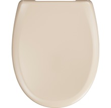 Capac WC form & style New Paris duroplast, ușor detașabil, închidere lentă, bej 41,6-46,3x37 cm-thumb-0