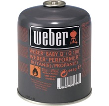 Cartuș de gaz Weber pentru grătarele Baby Q și Performer, 445 grame