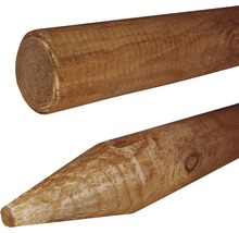 Stâlp ascuțit lemn Ø 7 cm H 175 cm maro-thumb-0