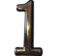 Număr casă „1” pentru poartă/ușă, material PVC-thumb-0