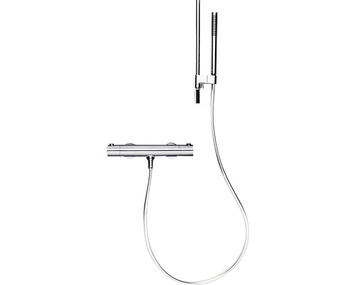Sistem de duș cu robinet termostatic și duș de mână