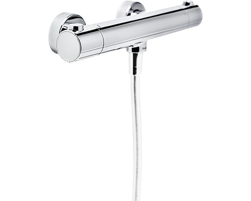 Baterie termostatică de suprafață cu furtun de duș pentru duș