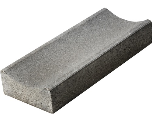 Rigolă PETRA beton cu cant 50x20x8 cm gri