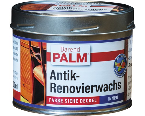 Ceară restaurare mobilier vechi Barend Palm maro deschis 500 ml Barend Palm Antik Renovierwachs cutie
