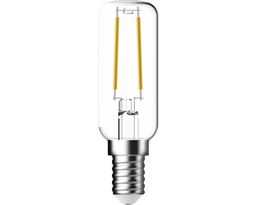 Bec LED pentru hotă Flair E14 2,1W 250 lumeni, glob clar, lumină caldă