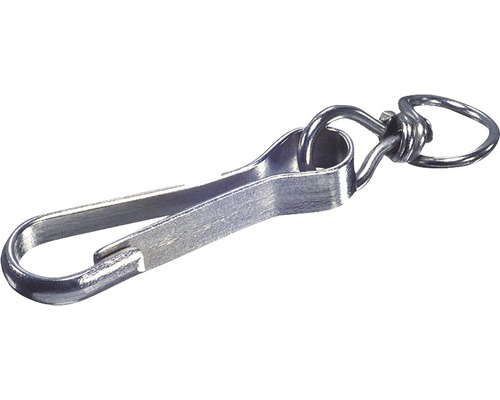 Carabiniere cu inel rotativ Dresselhaus Simplex 30mm nichelate Carabină cu vârtej și inel