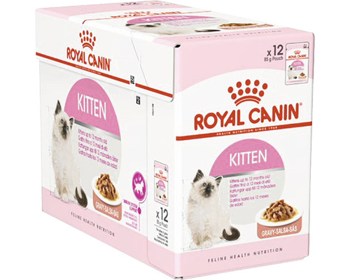 Hrană umedă pentru pisici Royal Canin Kitten FHN Instinctive 12x85 g