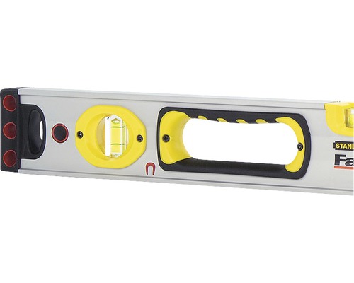 Nivelă cu mâner și bule de aer pentru aliniere orizontală și verticală