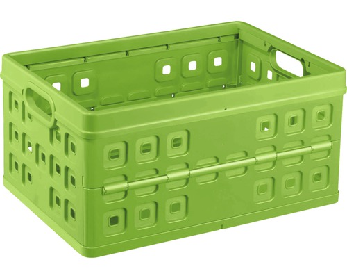 Ladă plastic perforată Sunware 380x540x265 mm verde, cu | HORNBACH